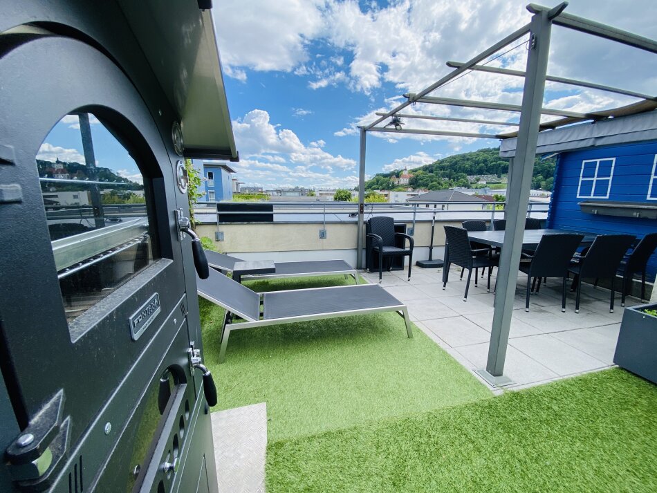 Foto - Großzügiges Wohnen mit Balkon und privater Dachterrasse in Toplage von Graz - Gefördert, 4 Zimmer, 3D Rundgang